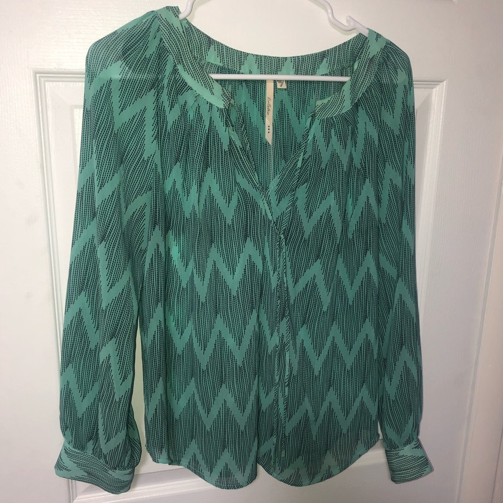 Bellatrix chevron blouse